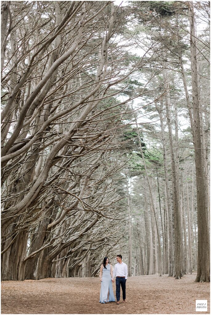 Half Moon Bay Moss Beach Engagement Session