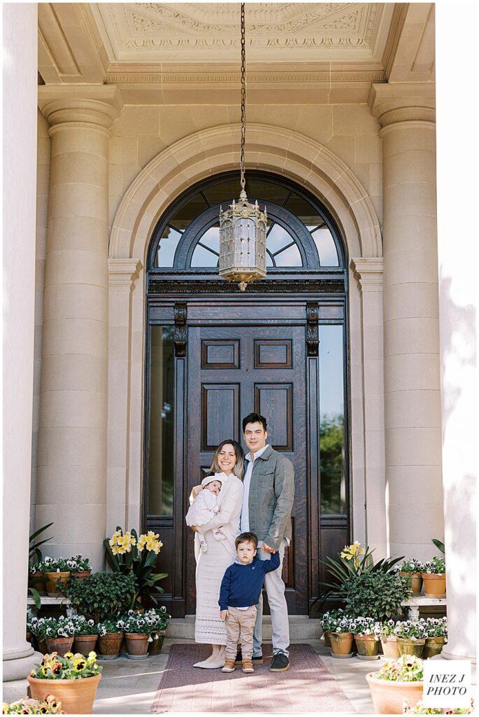 San Francisco Bay Area family photographer at Filoli