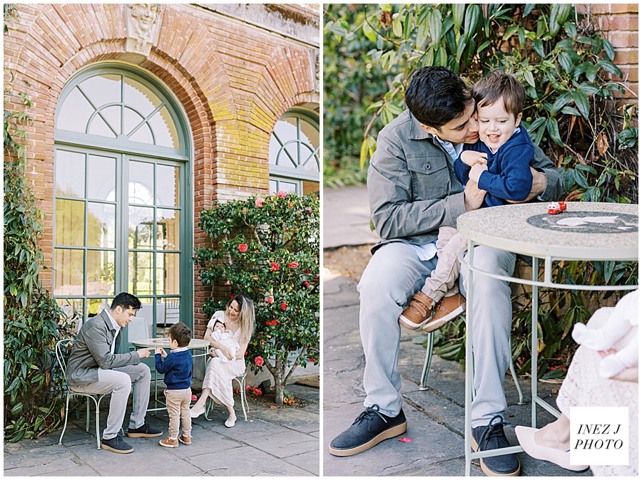 San Francisco Bay Area family photographer at Filoli