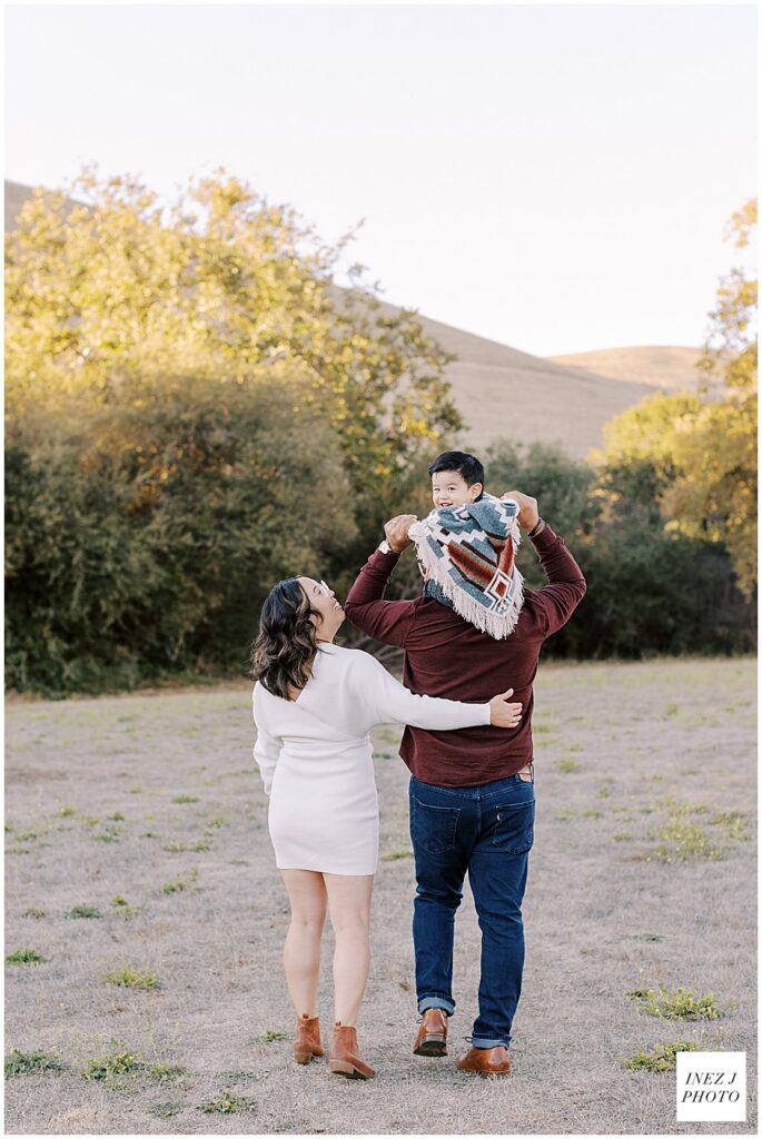 east bay fall family photo session