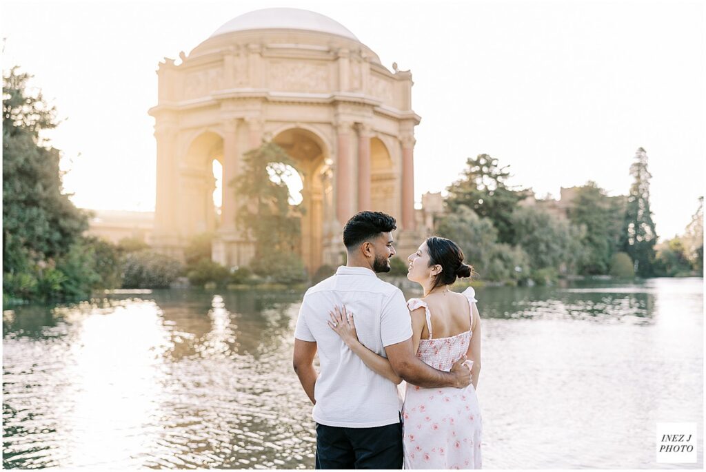 San francisco bay area proposal photographer palace of fine arts