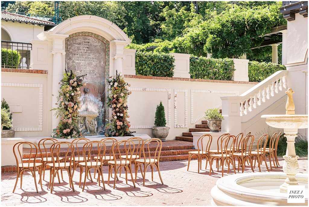 Villa Montalvo wedding photographer
